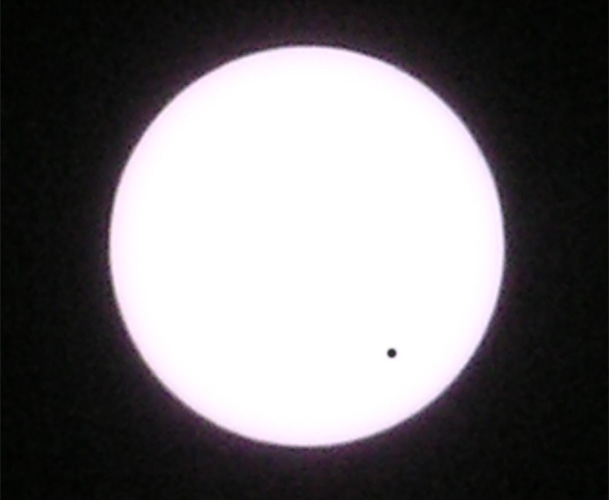 Venustransit 8. Juni 2004, 10:53 Uhr MESZ